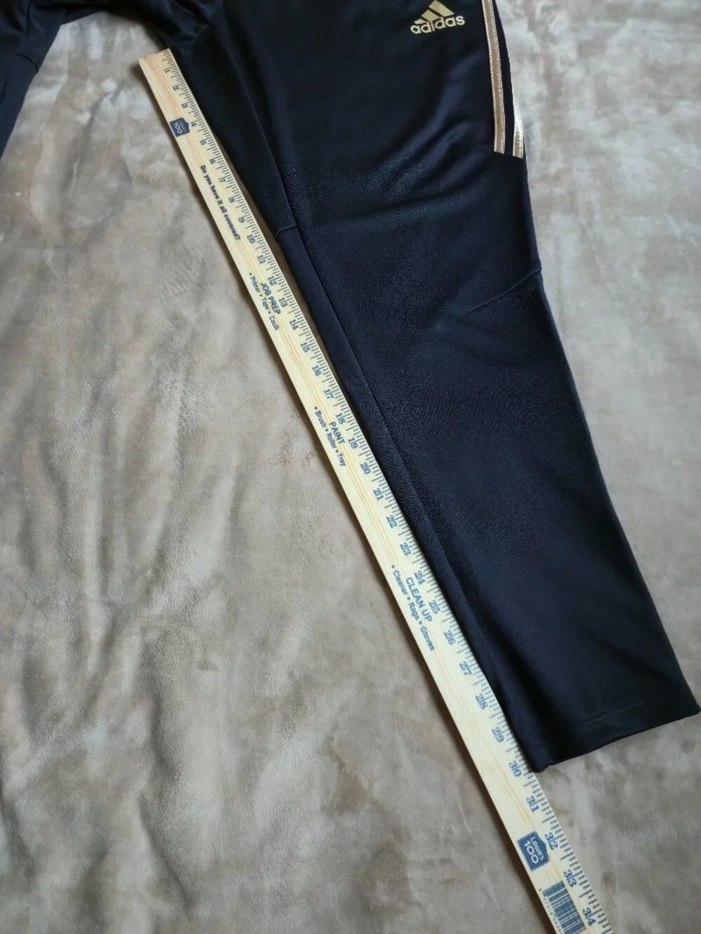 NWT adidas Tiro 17 Climacool Training Track Pants Black Gold Metallic Men's XL